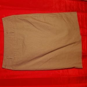 MetroStyle Pencil Stripe Skirt